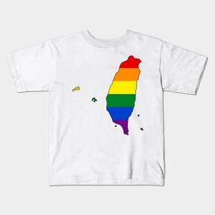 Taiwan Pride! Kids T-Shirt